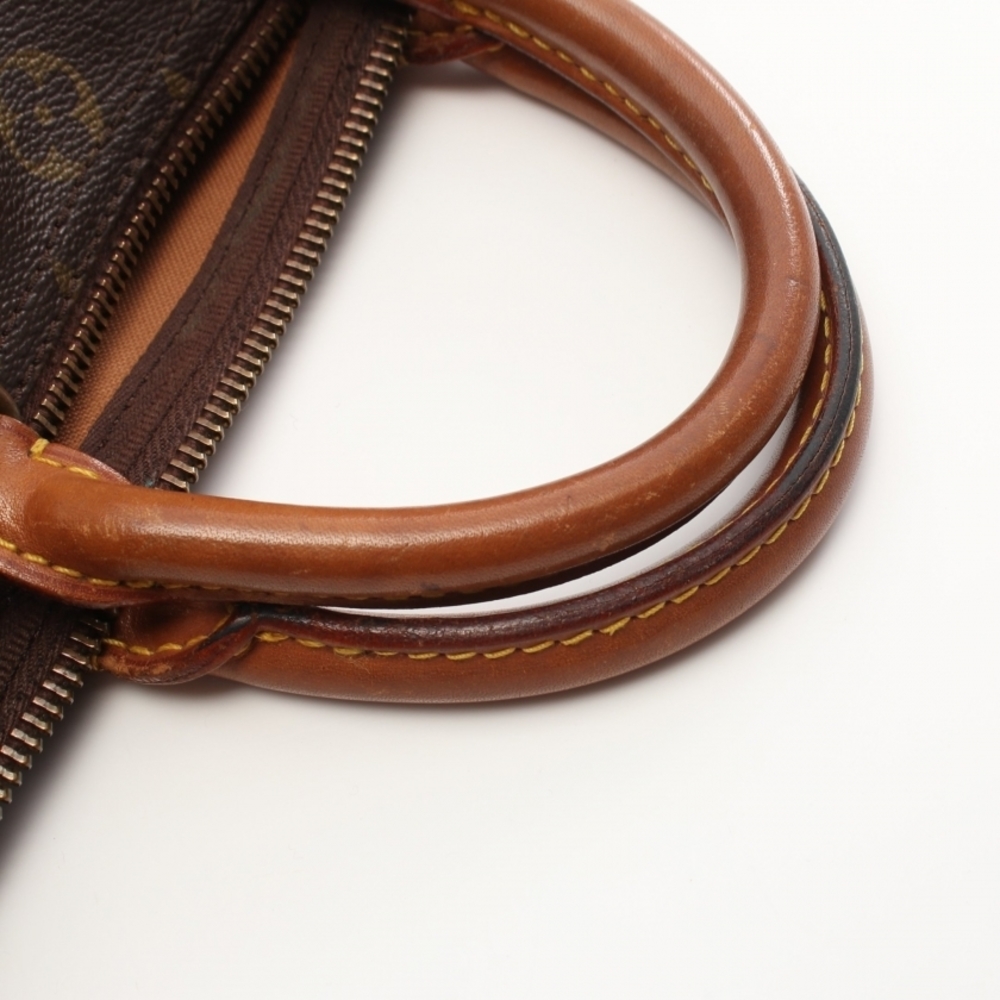 Louis Vuitton Speedy 30 Monogram Handbag Leather Brown - Picture 8 of 8